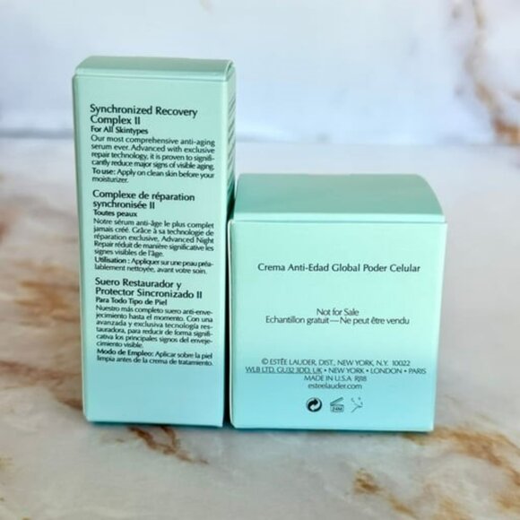 Estee Lauder Advanced Night Repair Serum Revitalizing Supreme Creme Moisturizer - Picture 2 of 3